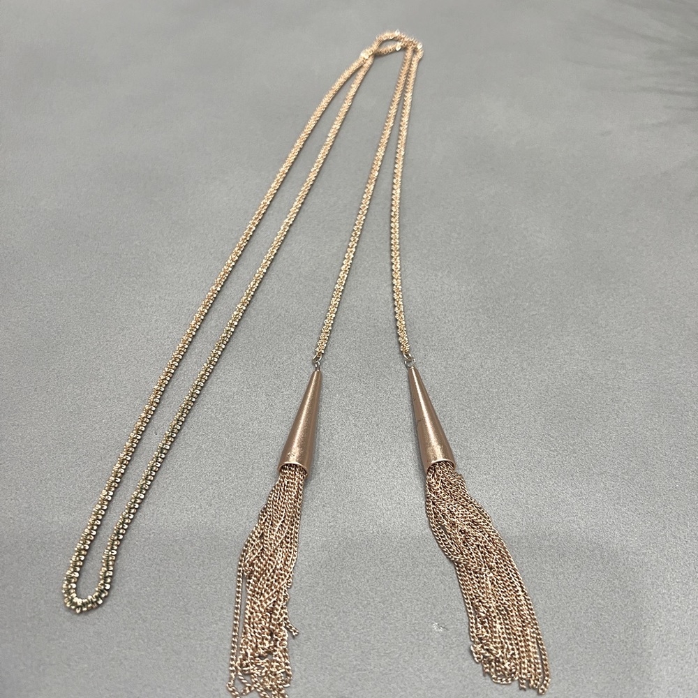 Kendra Scott Phara Necklace in Rose Gold